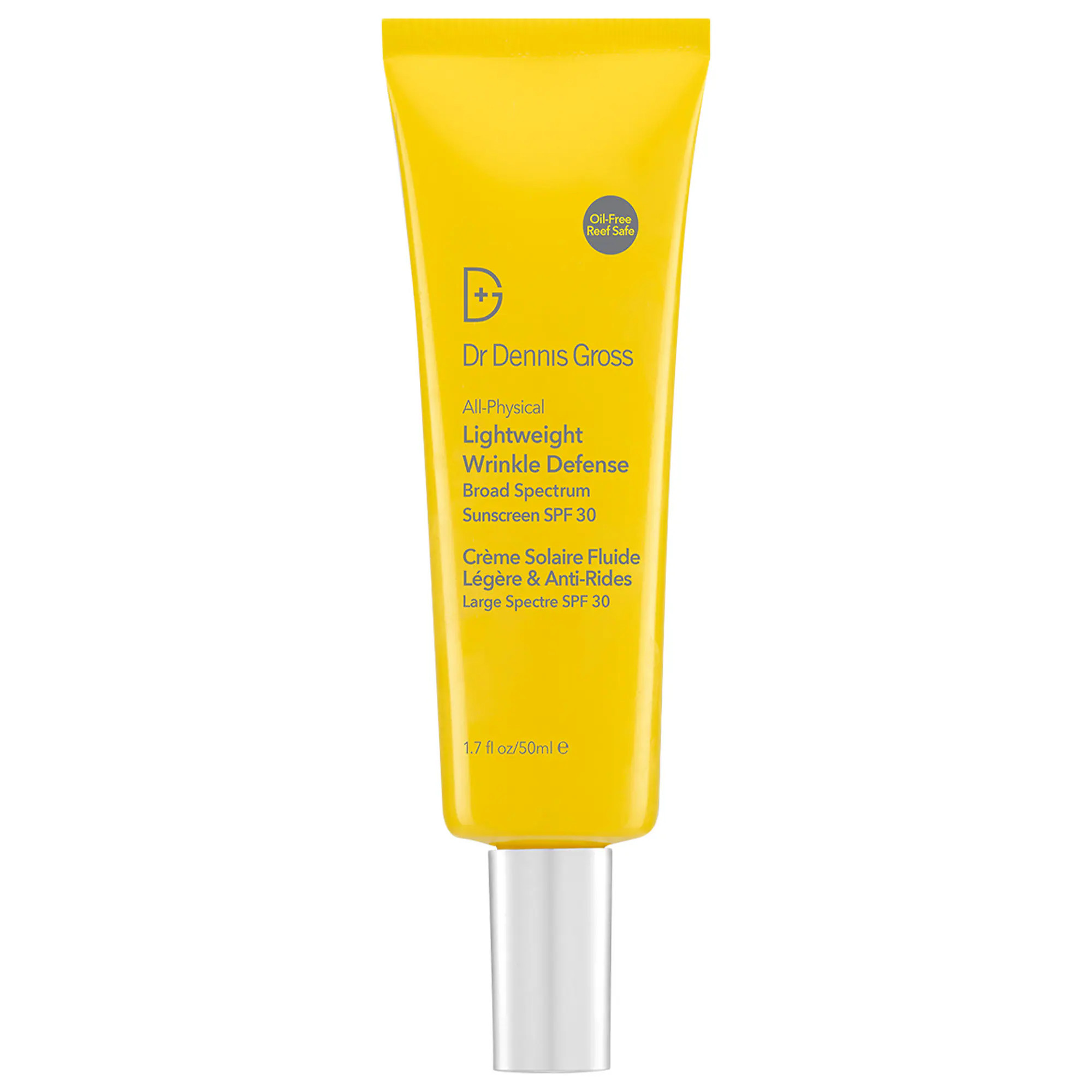 [998]Dr. Dennis Gross Skincare All-Physical Lightweight Wrinkle Defense Broad Spectrum Sunscreen SPF 30 1.7 oz/ 50 mL | Sephora (US)
