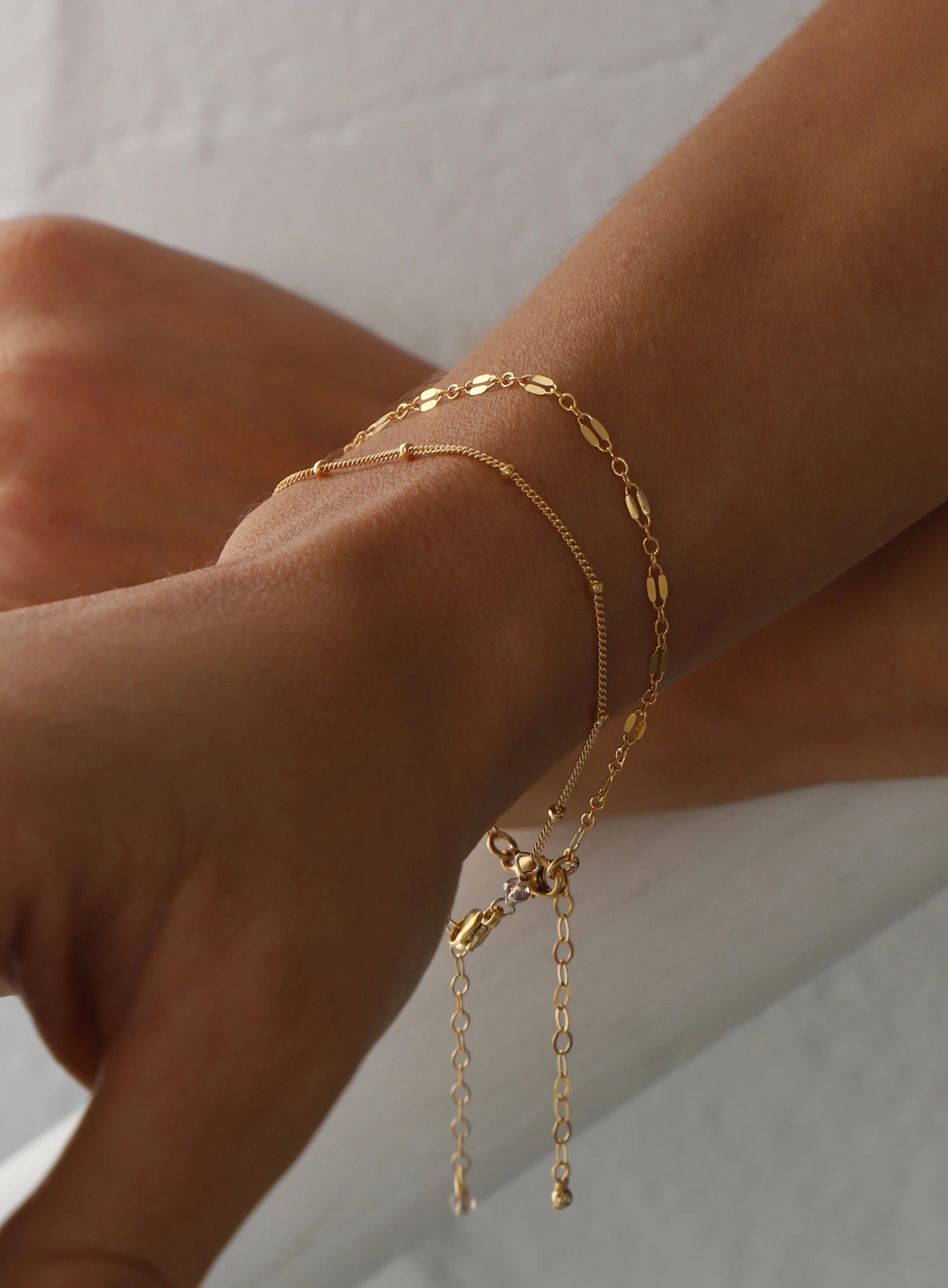 GOLD FILLED DAPPER CHAIN BRACELET | Katie Waltman Jewelry