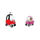 Little Tikes Ladybug Cozy Coupe Ride-On Car & Princess Cozy Coupe Ride-On,Pink | Amazon (US)