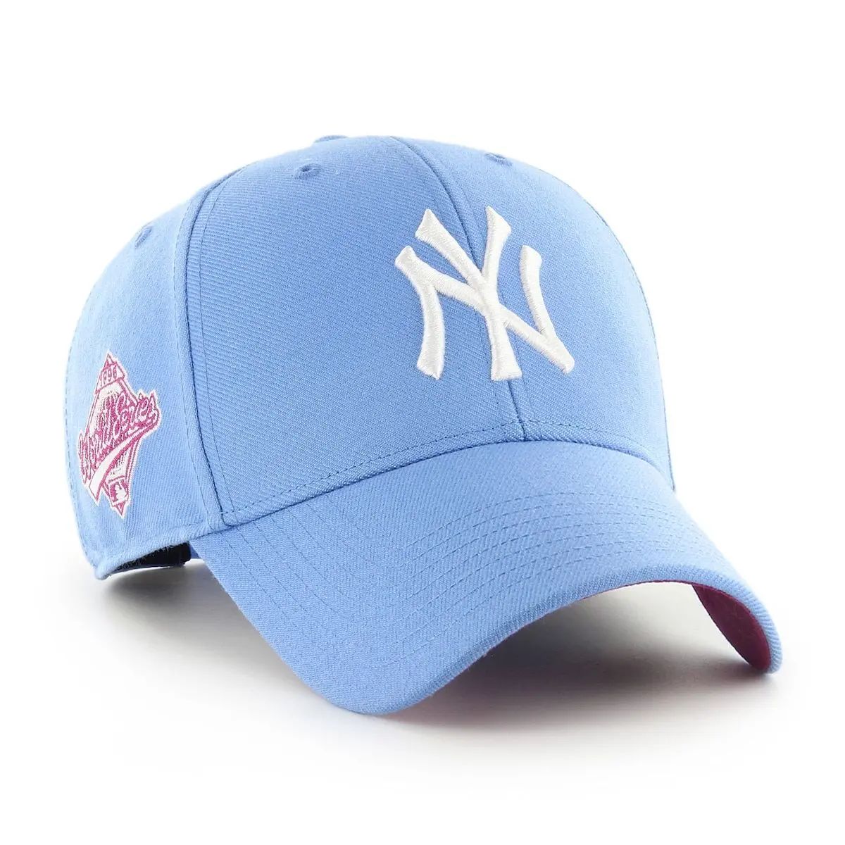 Men's '47 Periwinkle New York Yankees 1998 World Series Orchid Undervisor MVP Snapback Hat in Light  | Nordstrom