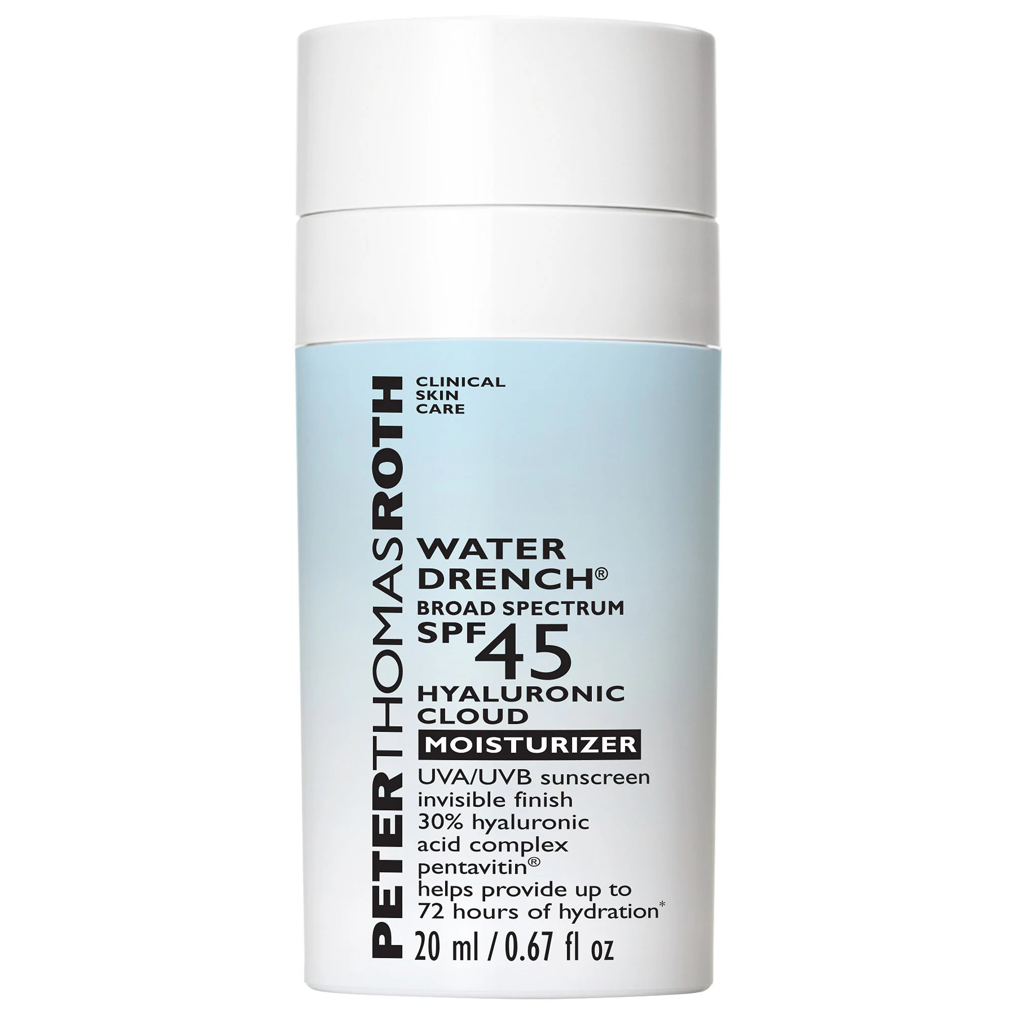 [998]Peter Thomas Roth Mini Water Drench Hyaluronic Hydrating Moisturizer SPF 45 0.67 oz/ 20 mL | Sephora (US)