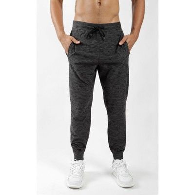 90 Degree By Reflex - Mens Heathered Jogger with Side Pockets and Drawstring - Htr.Charcoal - XX Lar | Target