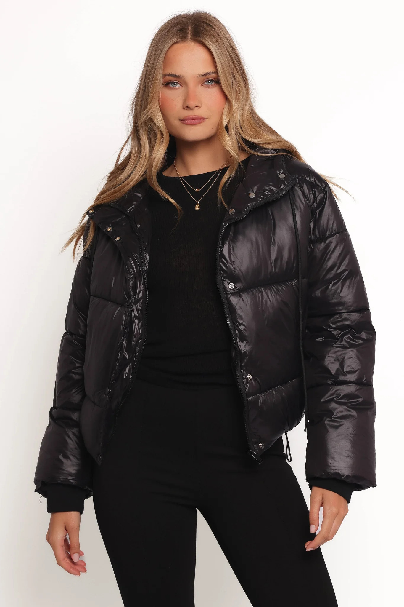 Archie Puffer Jacket - Black | Petal & Pup (US)