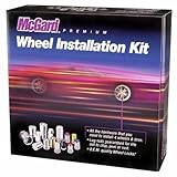 McGard 84531 Black (1/2"-20 Thread Size) Cone Seat Wheel Installation Kit for 5-Lug Wheels | Amazon (US)