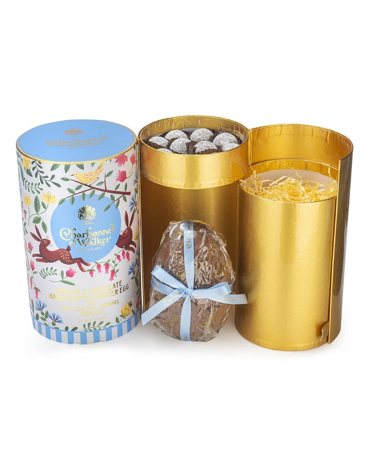 Charbonnel et Walker Easter Milk Chocolate Egg with Milk Sea Salt Caramel Truffles | Macys (US)
