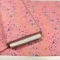 [638]1 Yard Tula's True Colors Tula Pink Fairy Dust Blush Cotton Fabric, Free Spirit Fabric | Etsy (US)