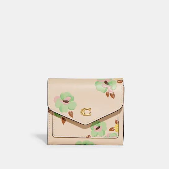 Wyn Small Wallet With Floral Print | Coach (US)