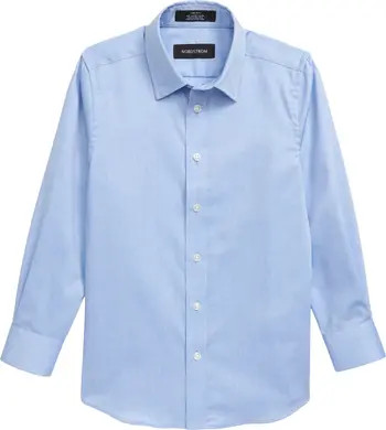 Kids' Solid Dress Shirt | Nordstrom