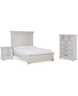 Quincy Bedroom Furniture, 3-Pc. Set (King Bed, Nightstand & Chest), Created for Macy's | Macys (US)