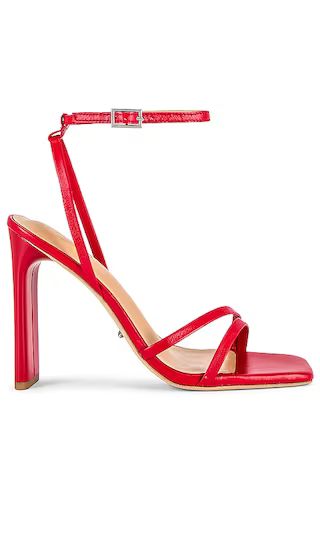Tony Bianco Fiance Sandal in Red. - size 5 (also in 10, 5.5, 6, 6.5, 7, 7.5, 8, 8.5, 9, 9.5) | Revolve Clothing (Global)