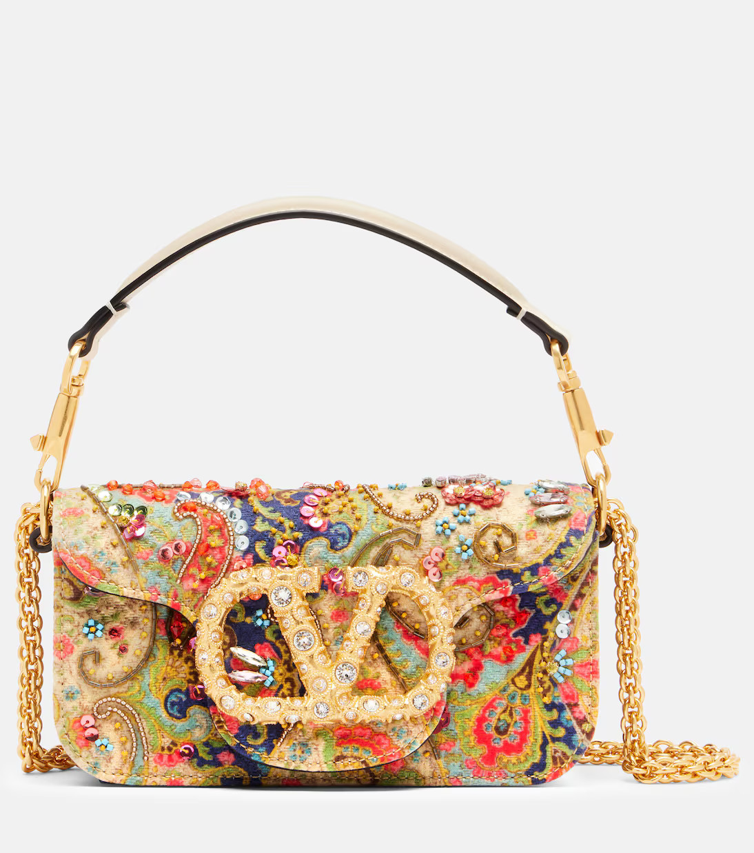 Locò Small embellished shoulder bag | Mytheresa (US/CA)
