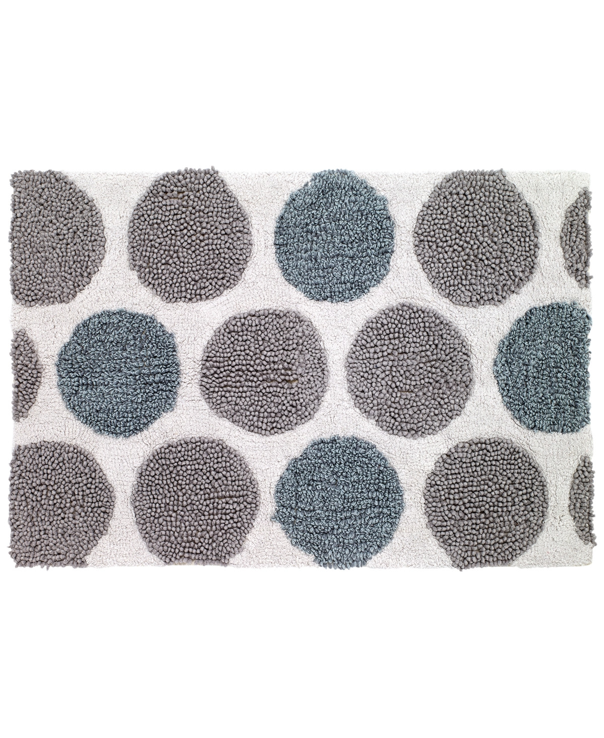 Avanti Dotted Circle 20" x 30" Bath Rug Bedding | Macys (US)