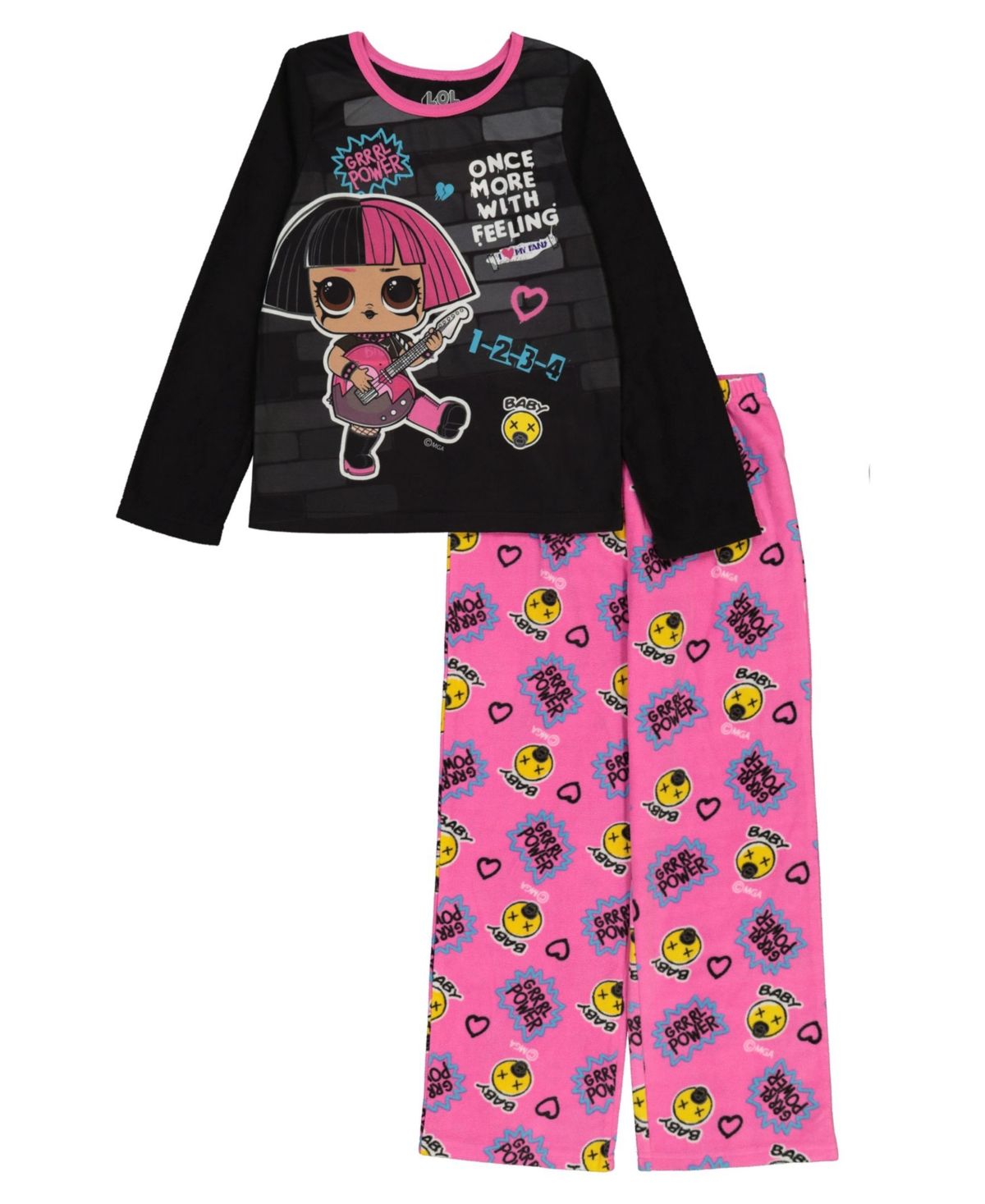 Little Girls Lol Surpise Pajamas, 2 Piece Set | Macys (US)