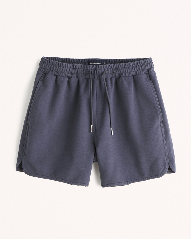 Abercrombie & Fitch Men's Premium Stretch Short in Navy Blue - Size XXL | Abercrombie & Fitch (US)