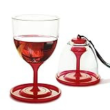 Asobu (VT13-9235) StackNGo Unbreakable Wine Glasses,Red, Set of 2 | Amazon (US)