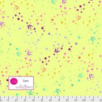 [638]Tula Pink True Colors - Fairy Dust Pwtp133.lime - Half Yard | Etsy (US)