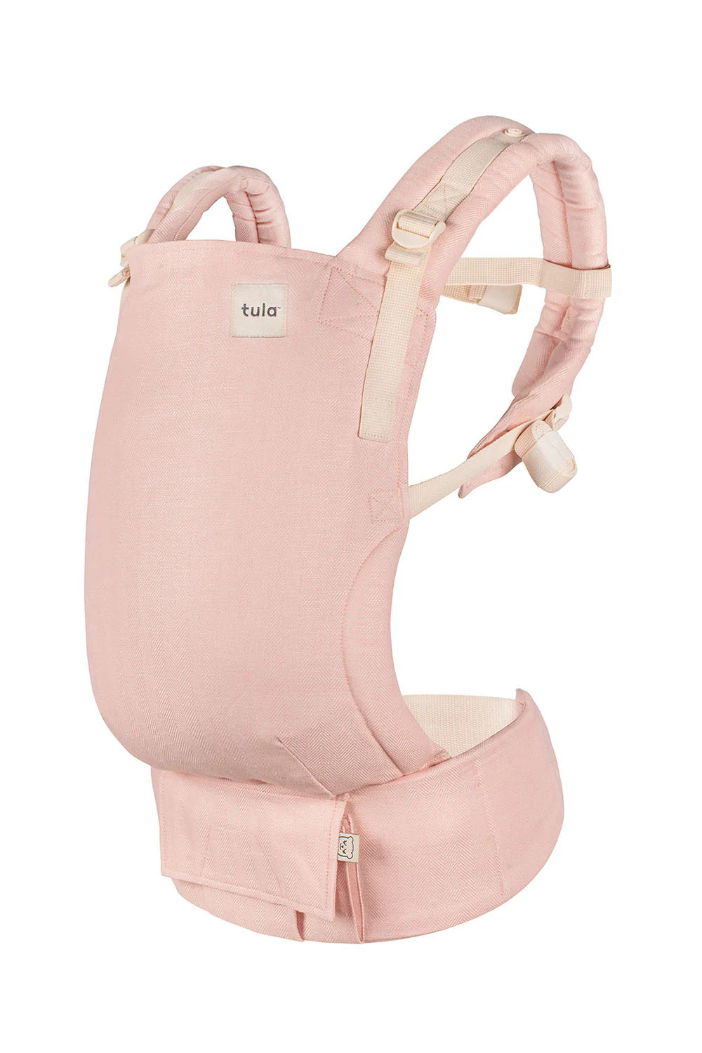 [682]Carnation - Linen Free-to-Grow Baby Carrier | Baby Tula