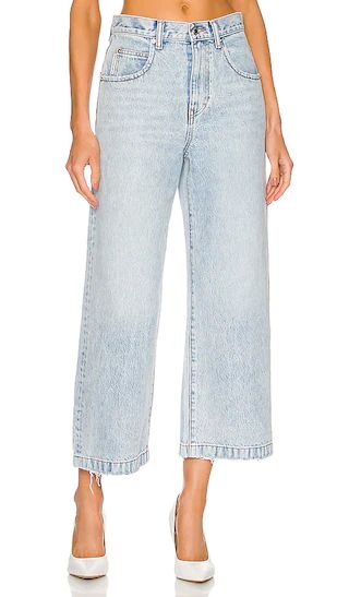 Alexander Wang Frayed Edge Jean in Blue. - size 28 (also in 25) | Revolve Clothing (Global)