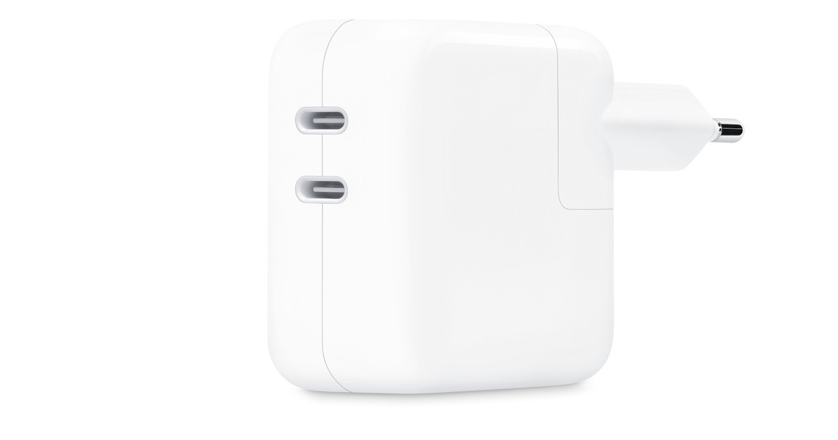 35 W USB-C-virta­lähde kahdella portilla | Apple (FI)