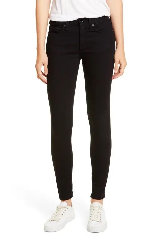 rag & bone Cate Ankle Skinny Jeans in Black at Nordstrom, Size 29 | Nordstrom