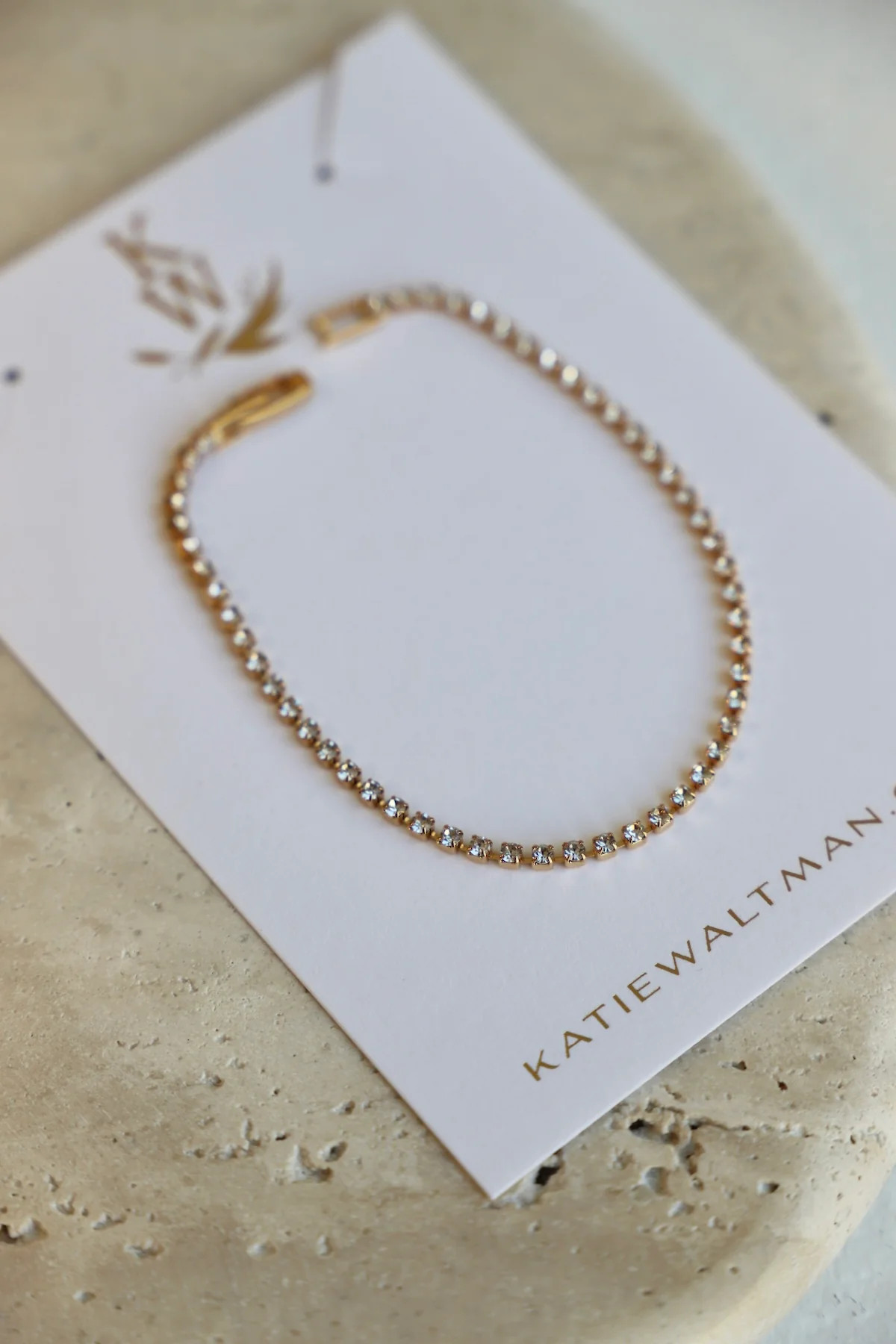 MINI CZ TENNIS BRACELET | Katie Waltman Jewelry