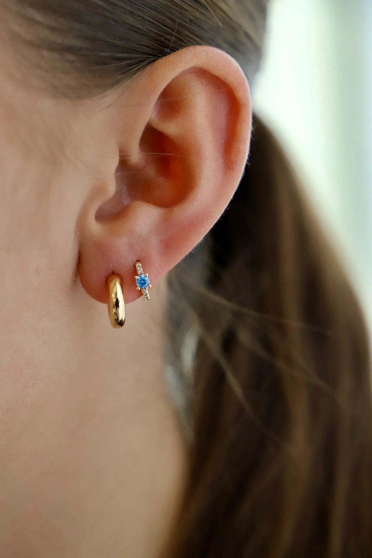 SHINE ON MINI CZ HOOPS | Katie Waltman Jewelry