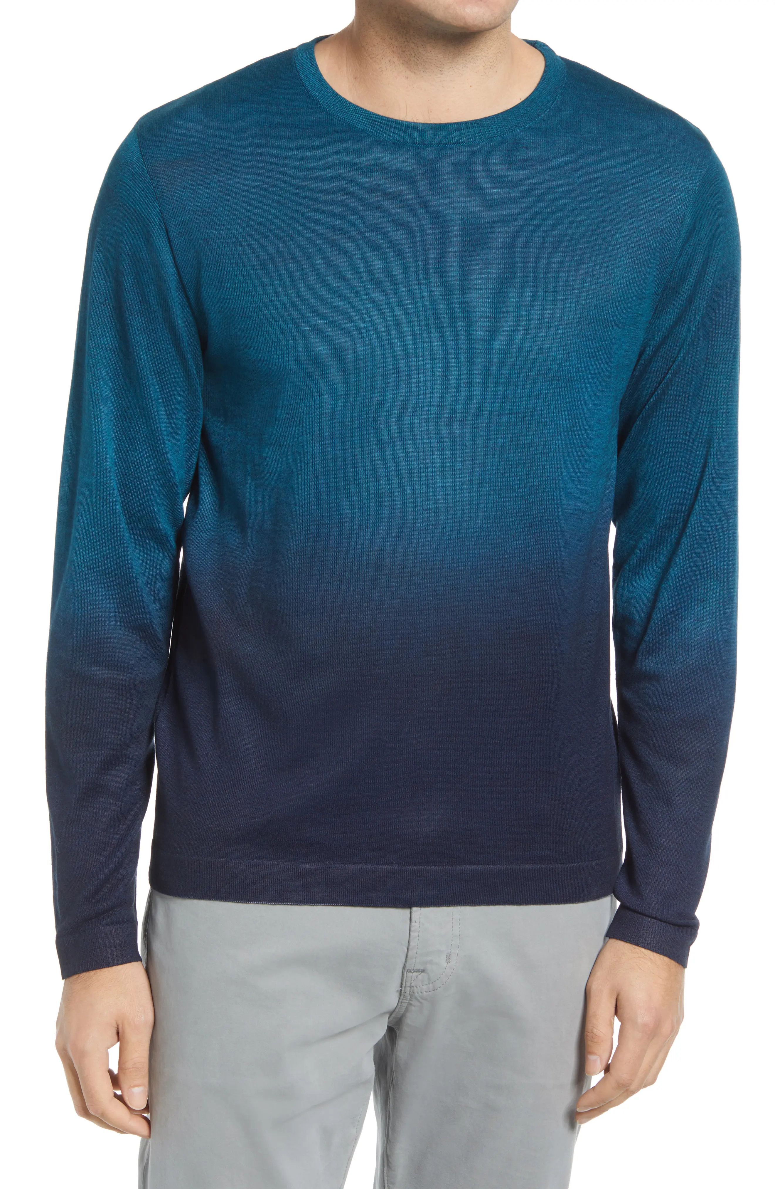 Robert Barakett Men's Pluto Sweater in Orion Blue at Nordstrom, Size Small | Nordstrom
