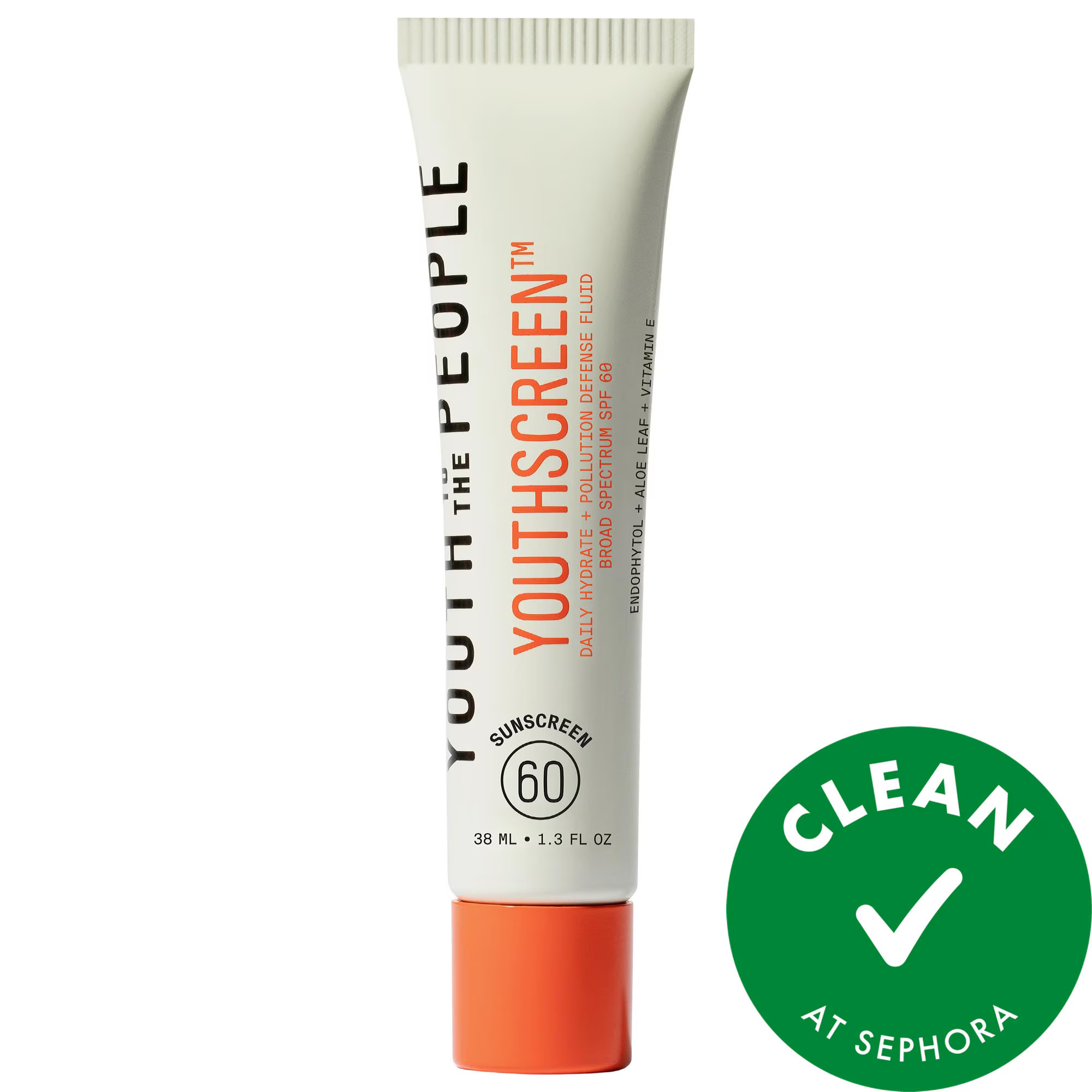 [998]Youth To The People Youthscreen Daily Hydration + Pollution Defense Invisible Broad Spectrum Sunscreen SPF 60 1.3 oz/38 mL | Sephora (US)