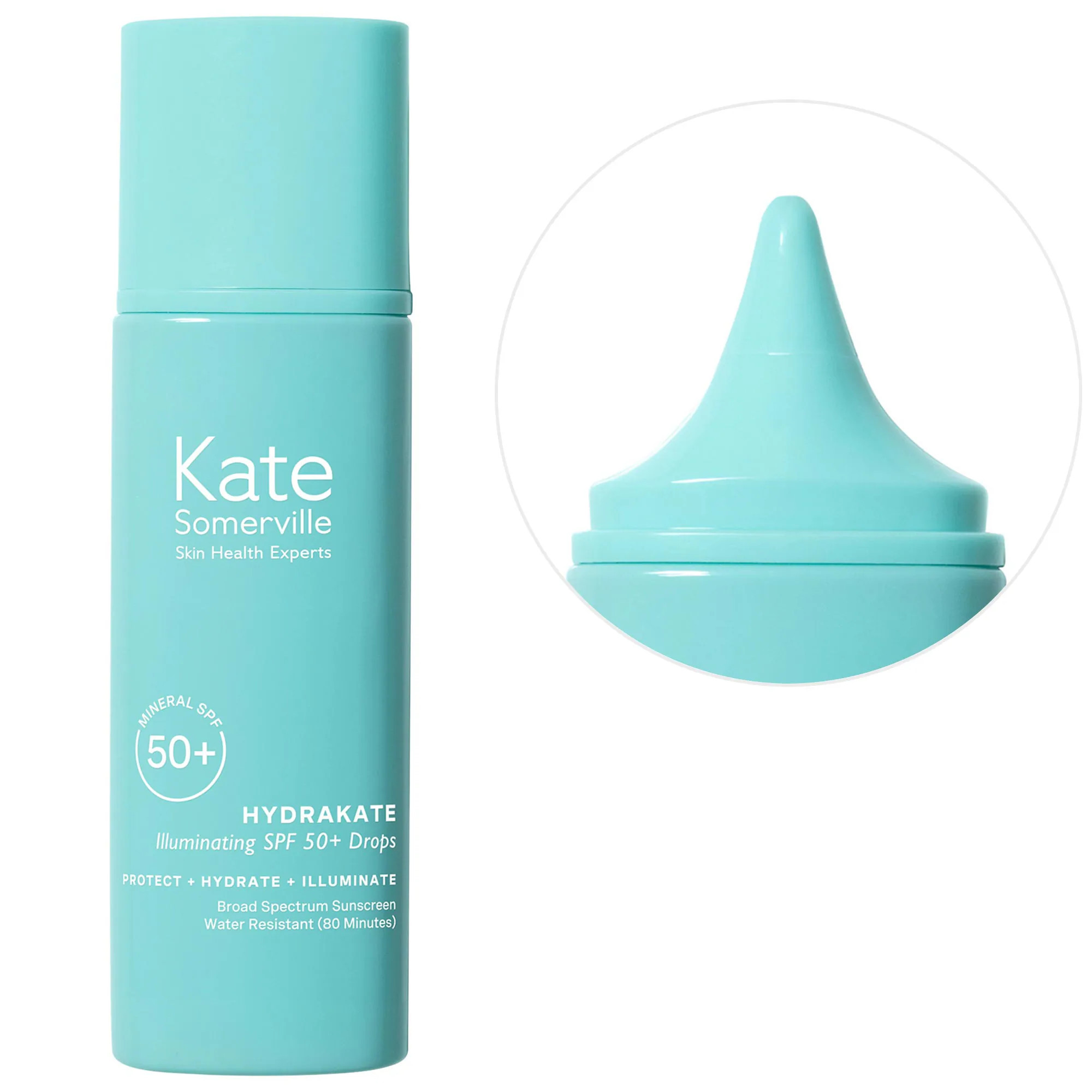 [998]Kate Somerville Hydrakate Illuminating Sunscreen SPF 50+ Drops with Ectoin 1.7 oz / 50 ml | Sephora (US)