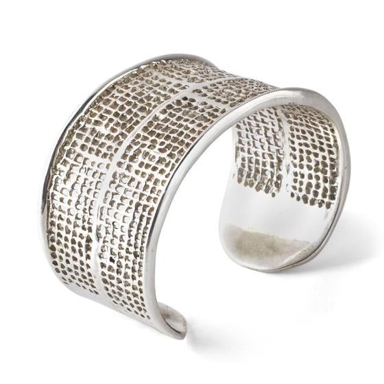 Double Waffle Cuff | Pave The Way Jewelry