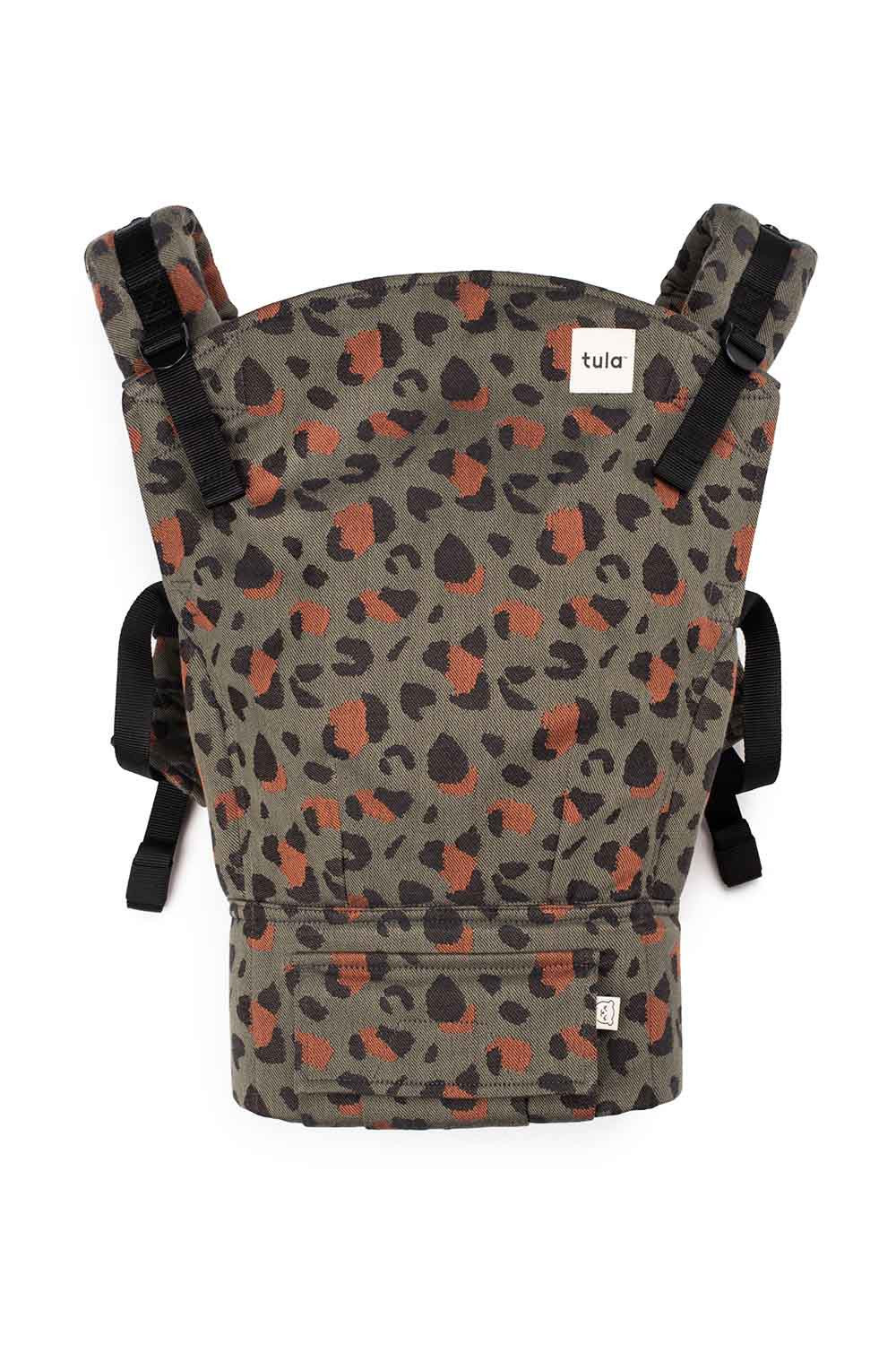 [682]Olive Leopard - Signature Woven Standard Baby Carrier | Baby Tula