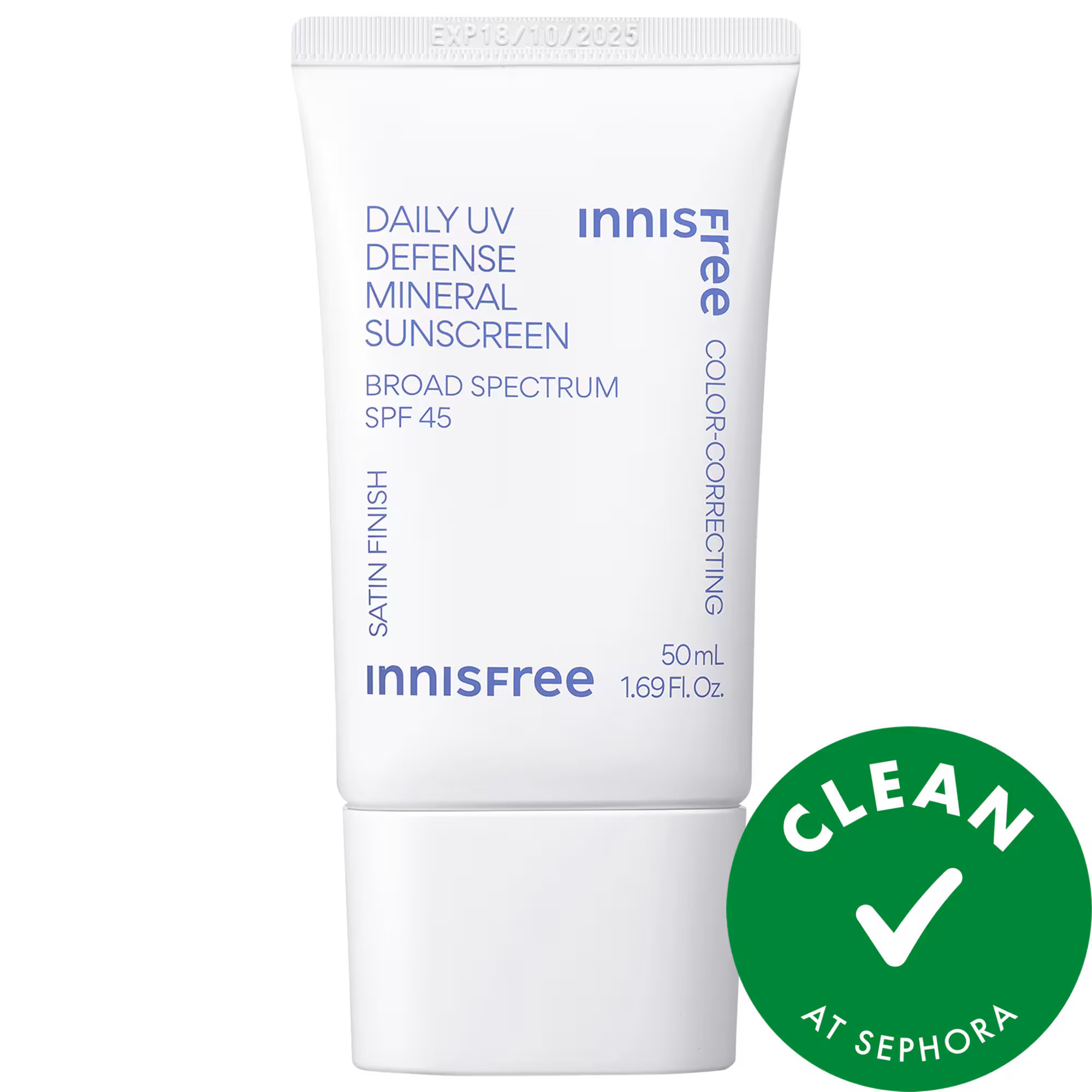[998]innisfree Daily UV Defense Mineral Sunscreen Broad Spectrum SPF 45 1.69 oz | Sephora (US)