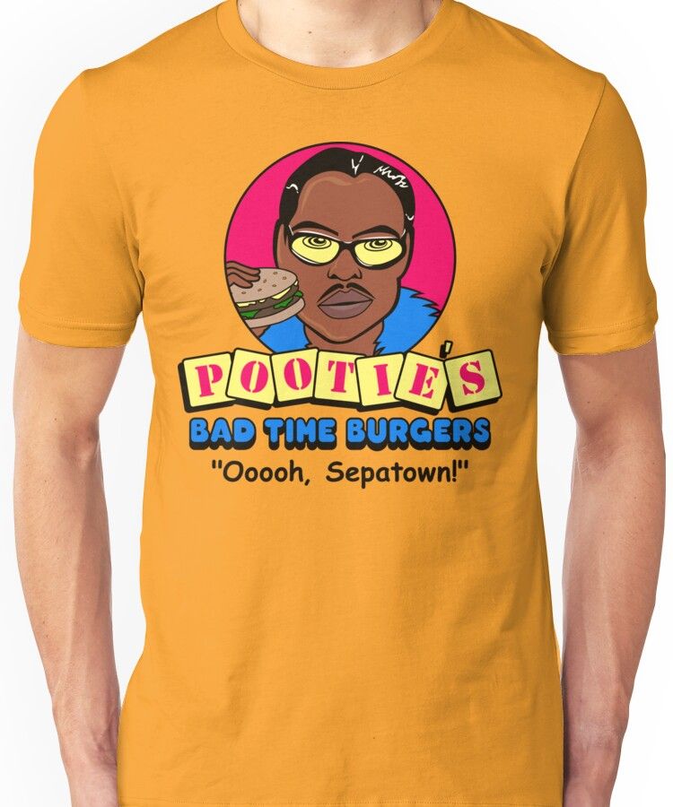 Pootie's Bad Time Burgers Unisex T-Shirt | RedBubble US