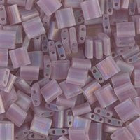 [638]Tila Bead Tl-142Fr Miyuki Beads Matte Transparent Smoky Amethyst Ab 10 Grams Diy | Etsy (US)