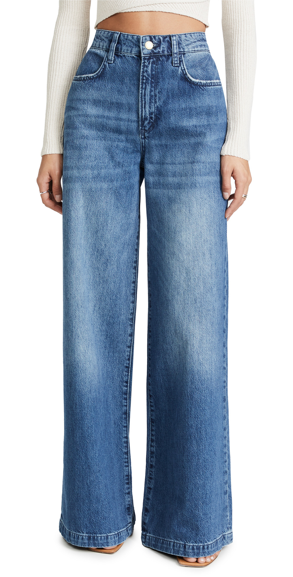 Triarchy High Rise Wide Leg Jeans | Shopbop