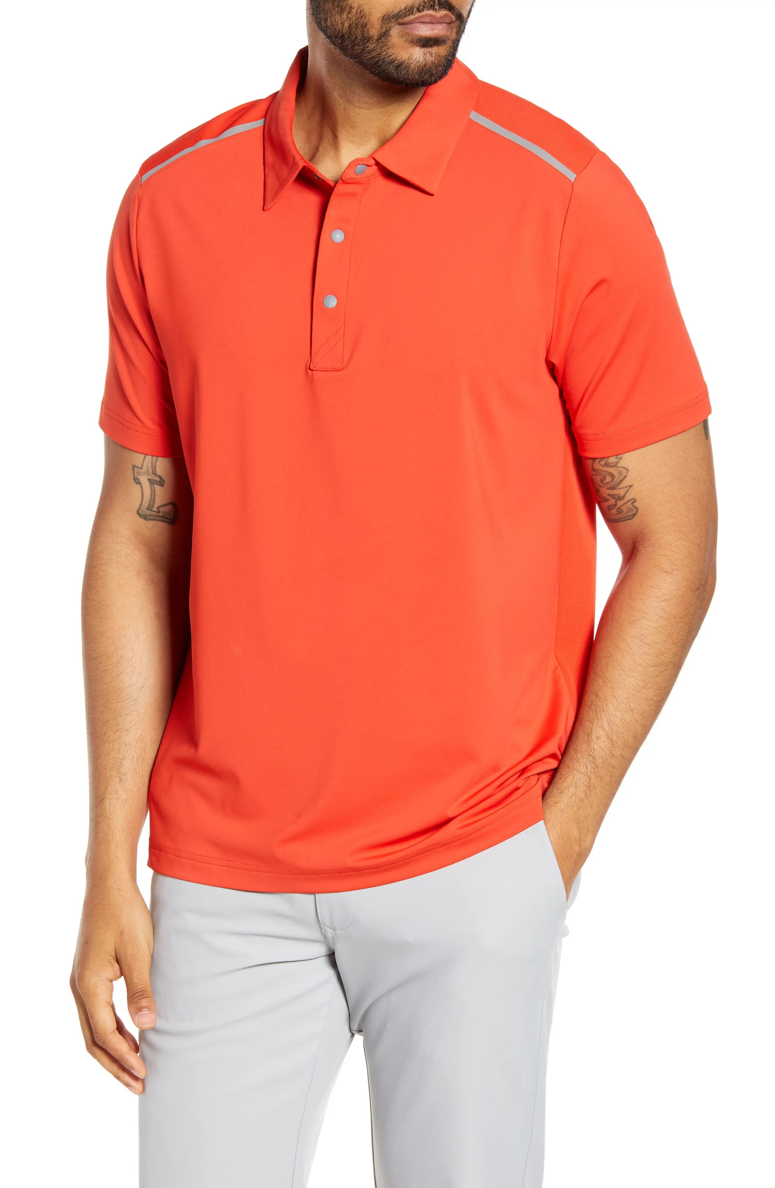 Cutter & Buck Fusion Classic Fit Performance Polo in Mars at Nordstrom, Size 4Xb | Nordstrom