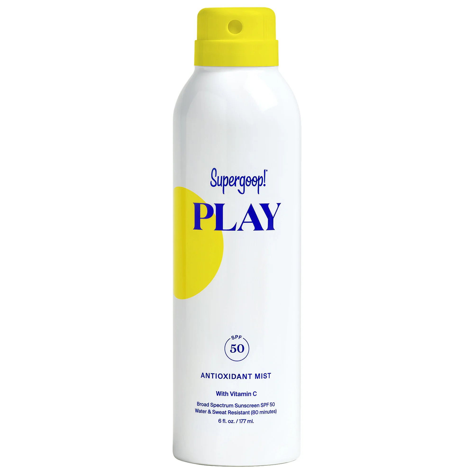 [998]Supergoop! PLAY Antioxidant Body Sunscreen Mist SPF 50 6.0 oz/ 177 mL | Sephora (US)