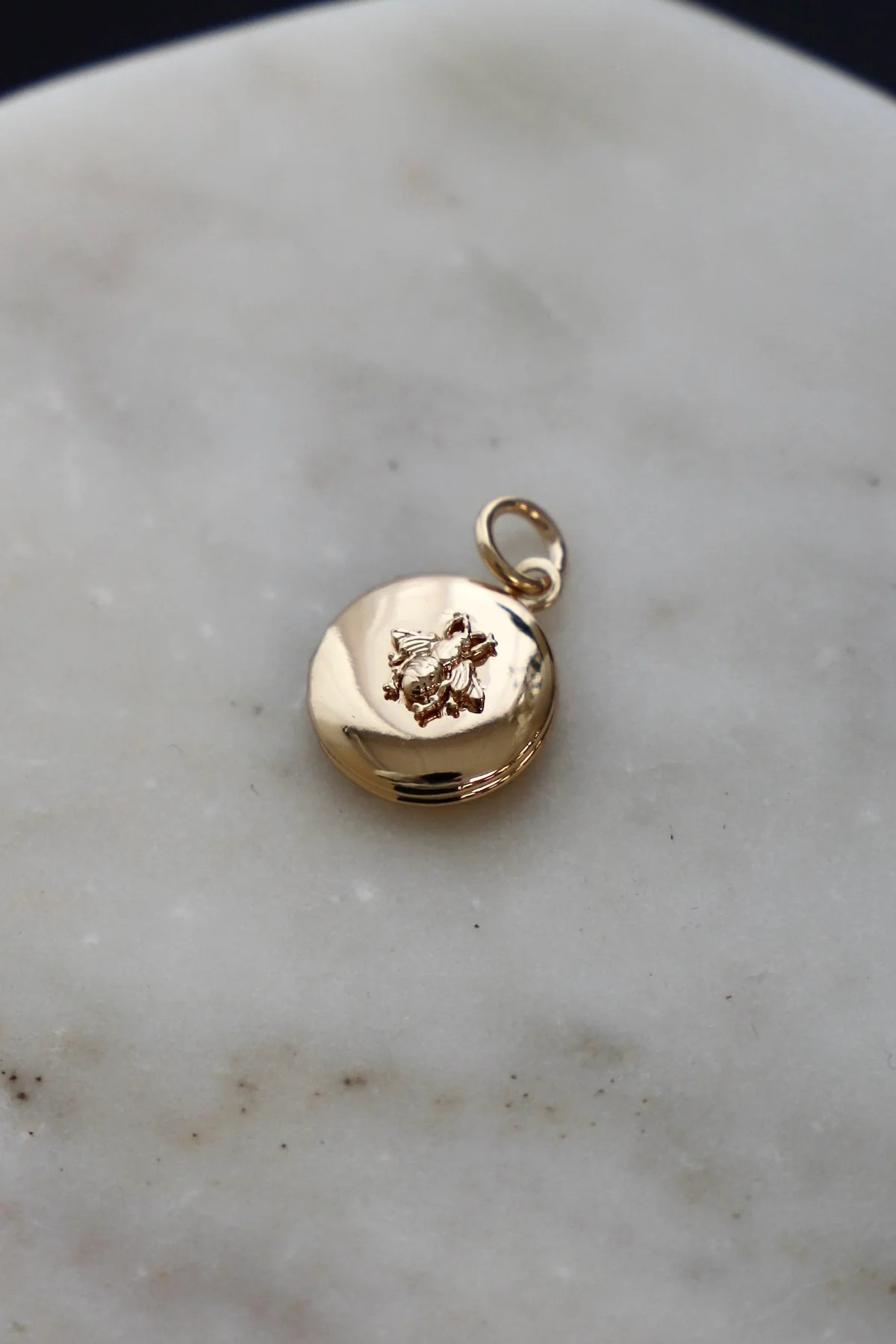 BEE LOCKET CHARM | Katie Waltman Jewelry