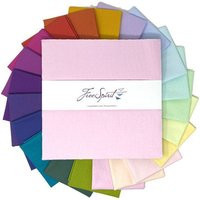 [638]New Tula Pink Solids, 10"" Charm Pack, Color - Mythical, Fb610Tp.mythical, 42 Pre-Cut | Etsy (US)