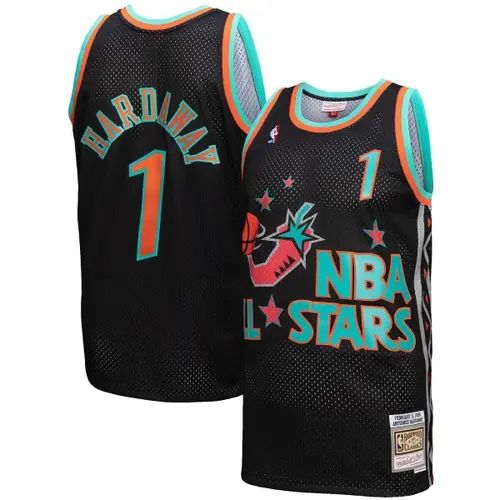 Men's Mitchell & Ness Penny Hardaway Black 1996 NBA All-Star Game Hardwood Classics Reload 3.0 Swingman Jersey at Nordstrom, Size Large | Nordstrom