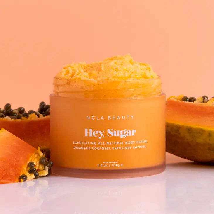 HEY, SUGAR BODY SCRUB - PAPAYA VANILLA | Katie Waltman Jewelry