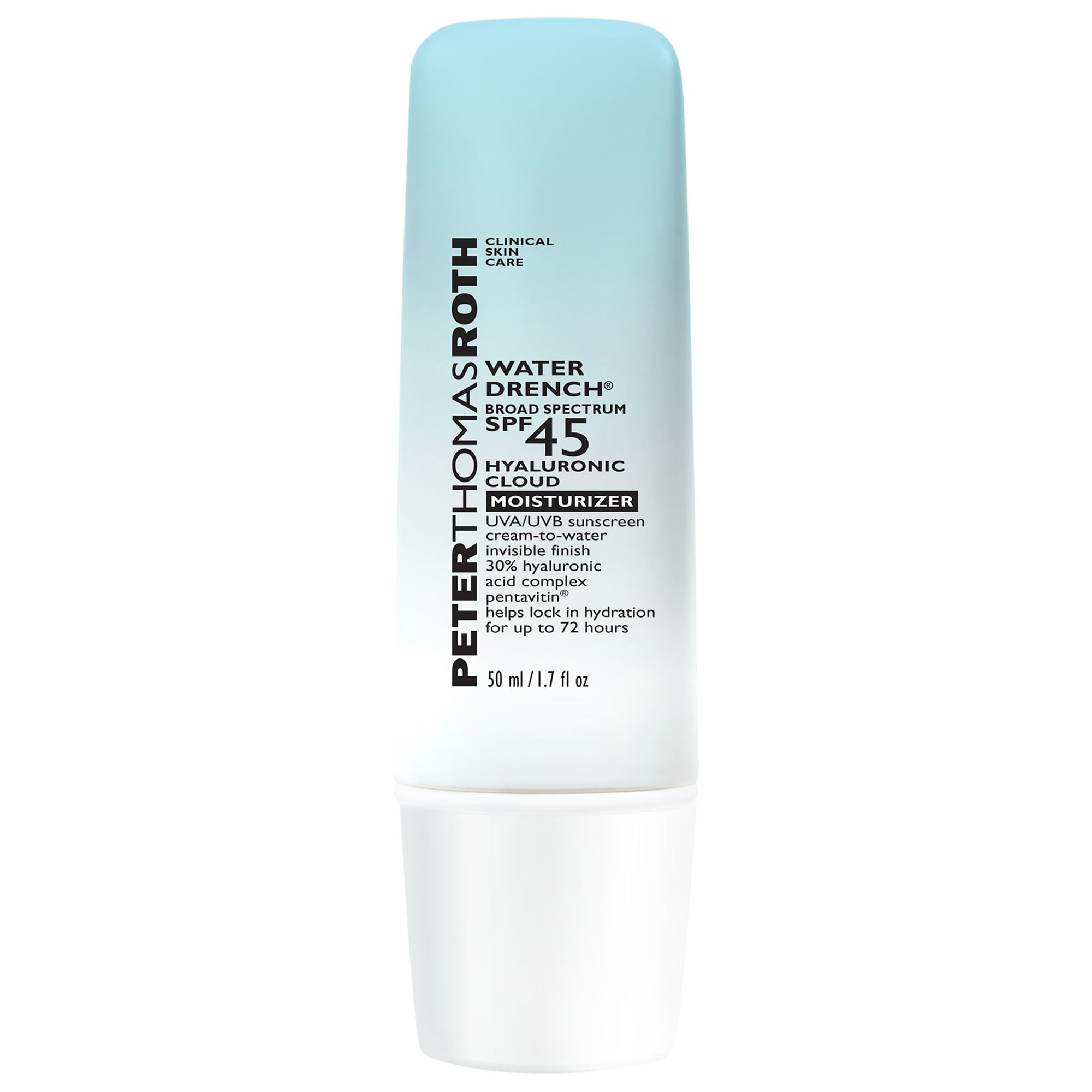 [998]Peter Thomas Roth Water Drench Hyaluronic Hydrating Moisturizer SPF 45 1.7 oz/ 50 mL | Sephora (US)