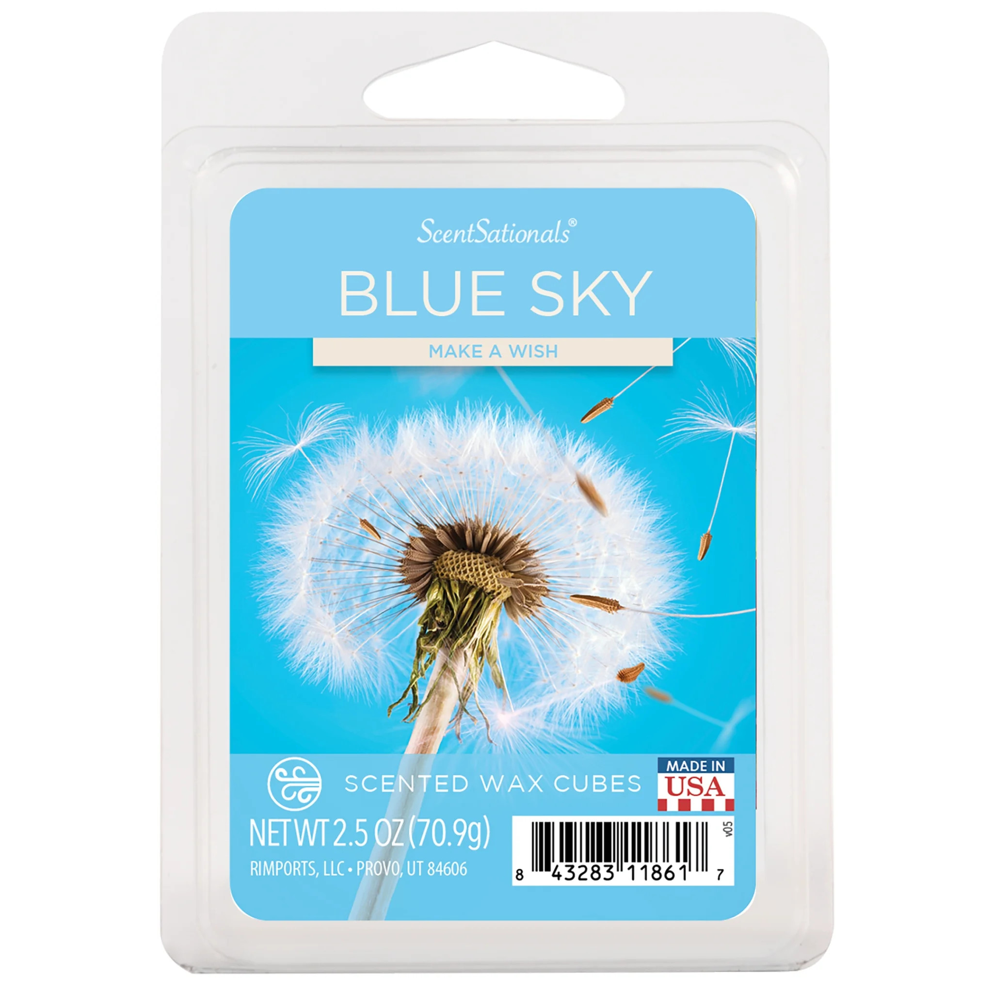 Blue Sky Scented Wax Melts, ScentSationals, 2.5 oz (1-Pack) | Walmart (US)