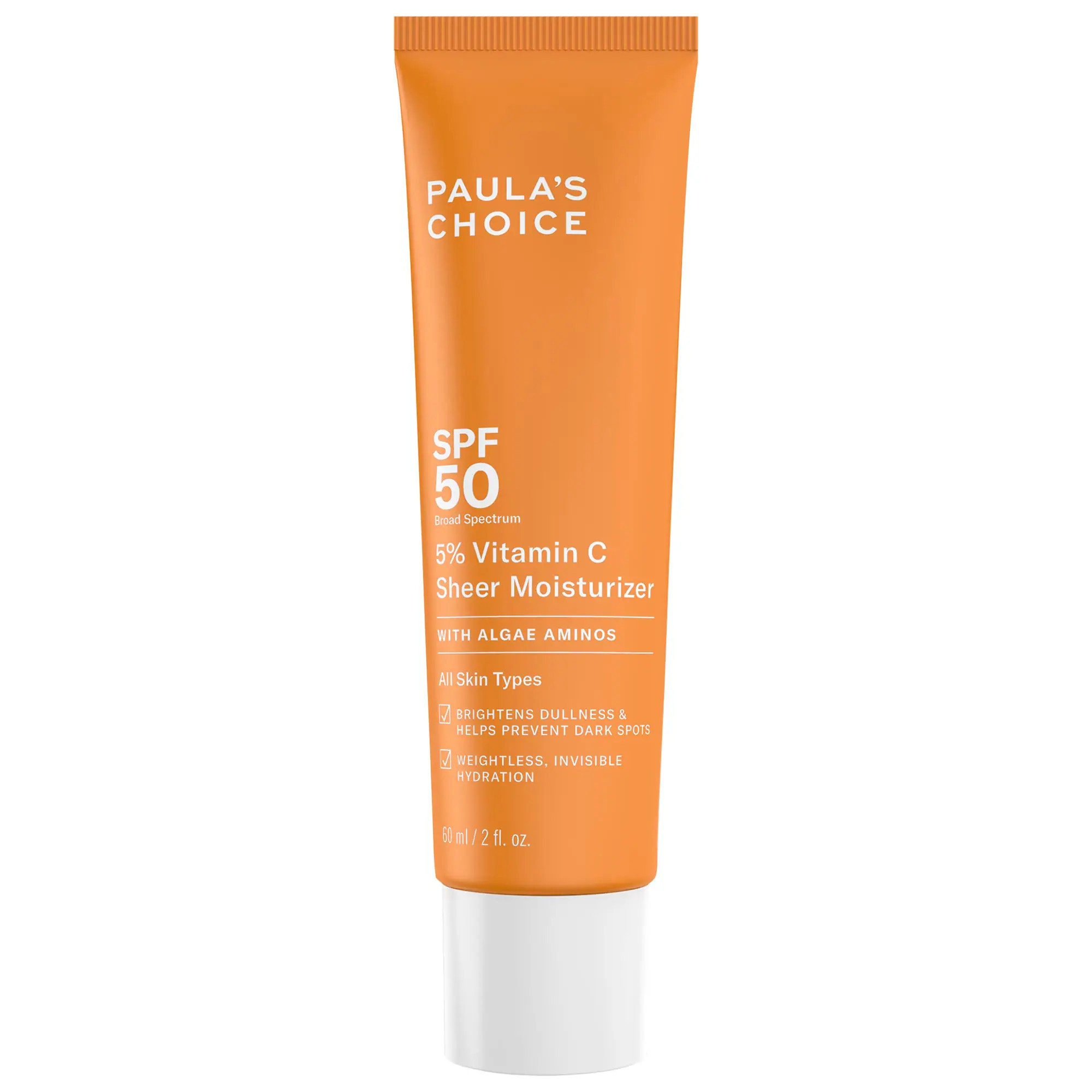 [998]Paula's Choice 5% Vitamin C Sheer Facial Moisturizer SPF 50 2 oz / 60 mL | Sephora (US)