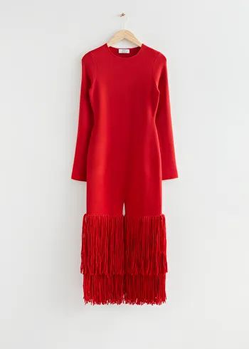Fringed Maxi Dress | & Other Stories APAC