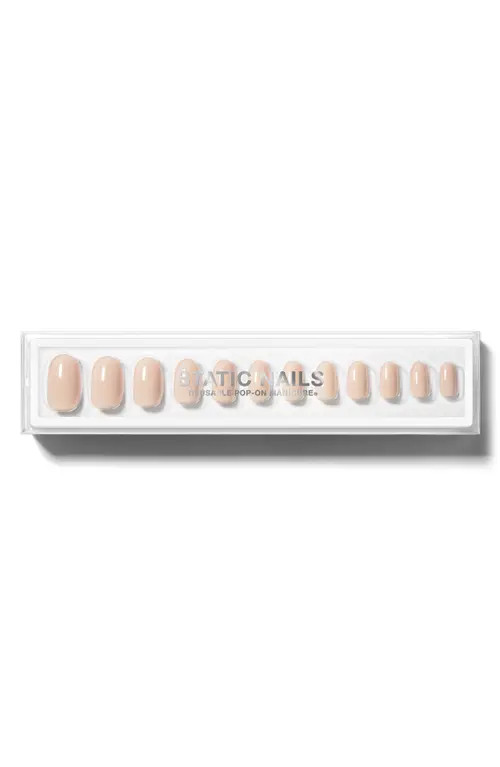 Static Nails Round Pop-On Reusable Manicure Set in Fetish at Nordstrom | Nordstrom