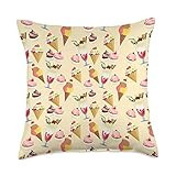 Cute Dessert Snack Pattern Ice Cream Cupcakes Gift Ice Cream Cone Cupcake Sundae Dessert Snack Patte | Amazon (US)