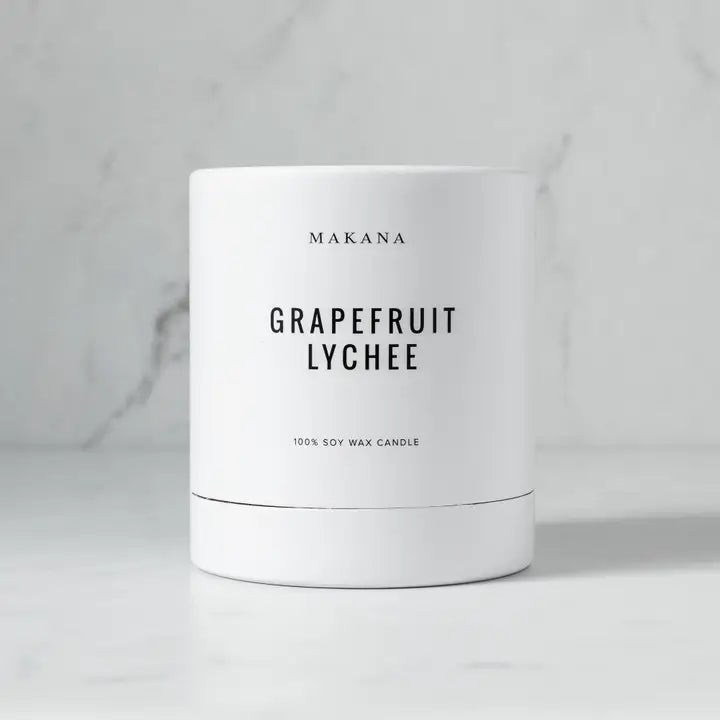 GRAPEFRUIT LYCHEE CLASSIC CANDLE 10 OZ. | Katie Waltman Jewelry