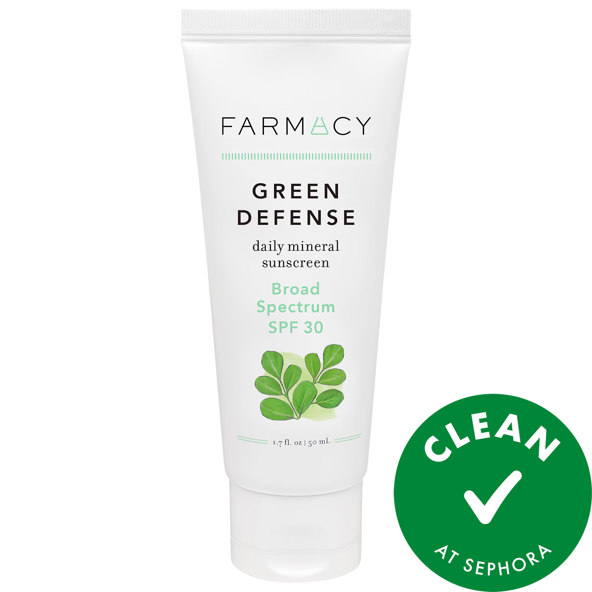 [998]Farmacy Green Defense Daily Mineral Sunscreen SPF 30 1.7 oz / 50 mL | Sephora (US)
