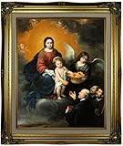 Historic Art Gallery The Infant Christ Distributing Bread to The Pilgrims 1678 by Bartolome Esteban  | Amazon (US)